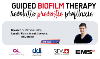 Guided Biofilm Therapy - revolutie, preventie, profilaxie
