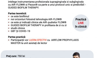 Guided Biofilm Therapy - revolutie, preventie, profilaxie