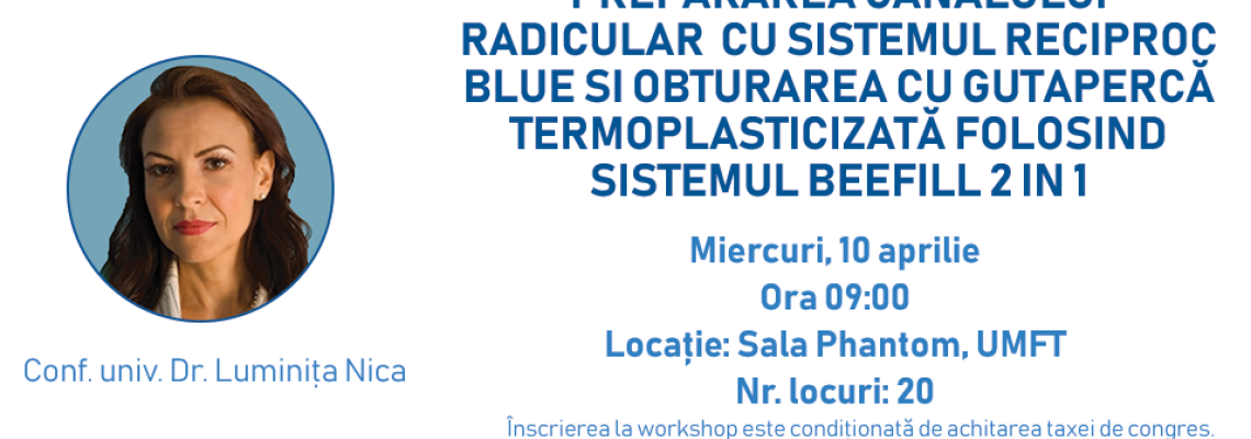 PREPARAREA CANALULUI RADICULAR CU SISTEMUL RECIPROC BLUE SI OBTURAREA CU GUTAPERCA TERMOPLASTICIZATA FOLOSIND SISTEMUL BEEFILL 2 IN 1 PREPARAREA CANALULUI RADICULAR CU SISTEMUL RECIPROC BLUE SI OBTURAREA CU GUTAPERCA TERMOPLASTICIZATA FOLOSIND SISTEMUL BEEFILL 2 IN 1