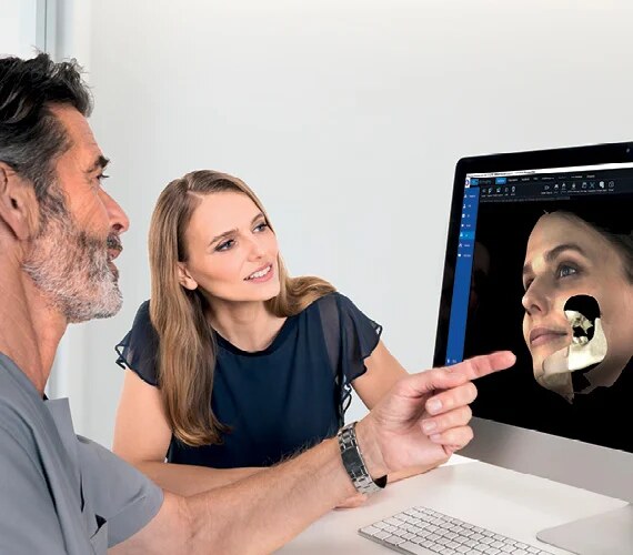 Fotografie 3D a feței cu Planmeca ProFace